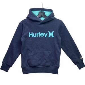 Hurley Hoodie Girls Small Pull‎ Over Spell Out Preppy Surfing Beachy Streetwear